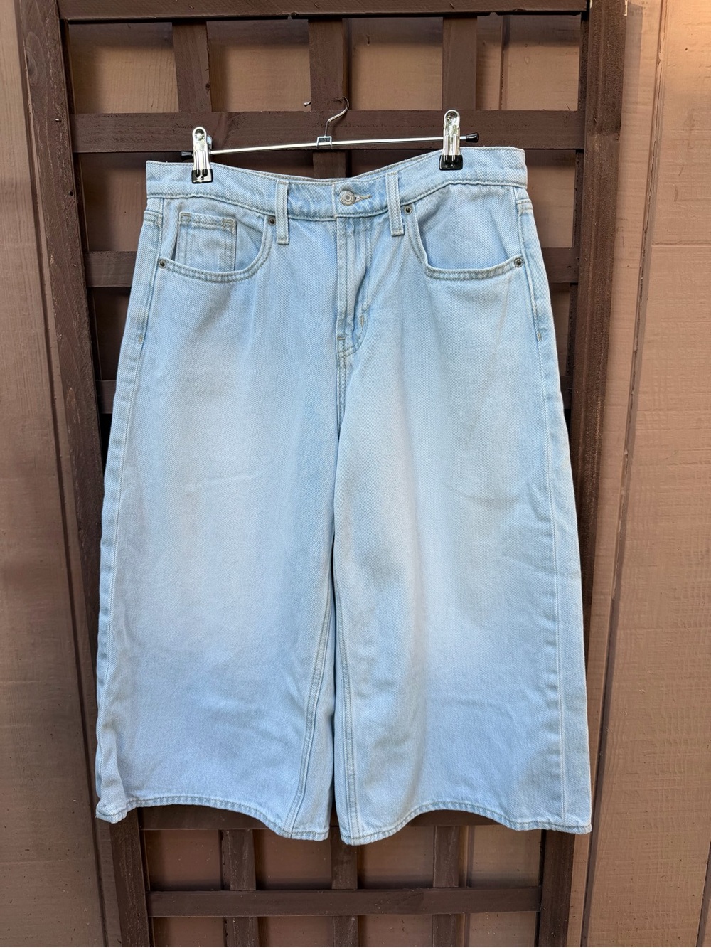 Old Navy High Rise Wide Leg Baggy Denim Culottes Size 6 *Price Firm*